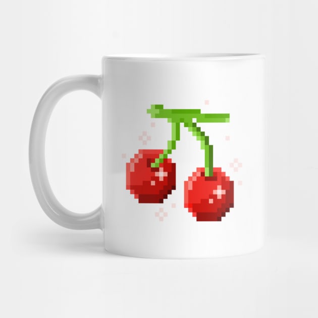 Pixel Cherries by lucypixels